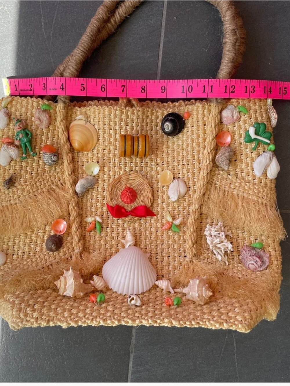 Summer Straw Shells Bag - Picture 10 of 10